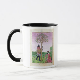 Lavendel, Hellebore u. Verwandter der Gurke Tasse