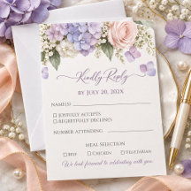 Lavendel-Hortensien-Blush-Rosen-Hochzeits-RSVP