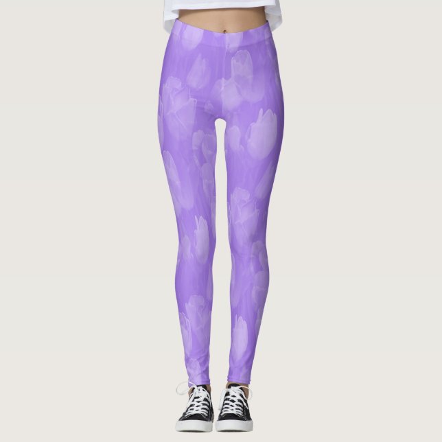 Lavendel in der Liebe.... Leggings (Vorderseite)