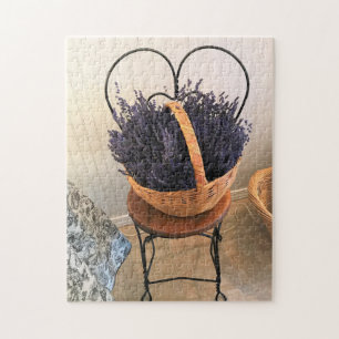 Lavendel in einem Korb
