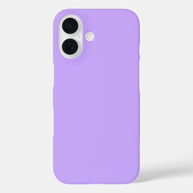 Lavendel iPhone 16 Hülle (Rückseite)