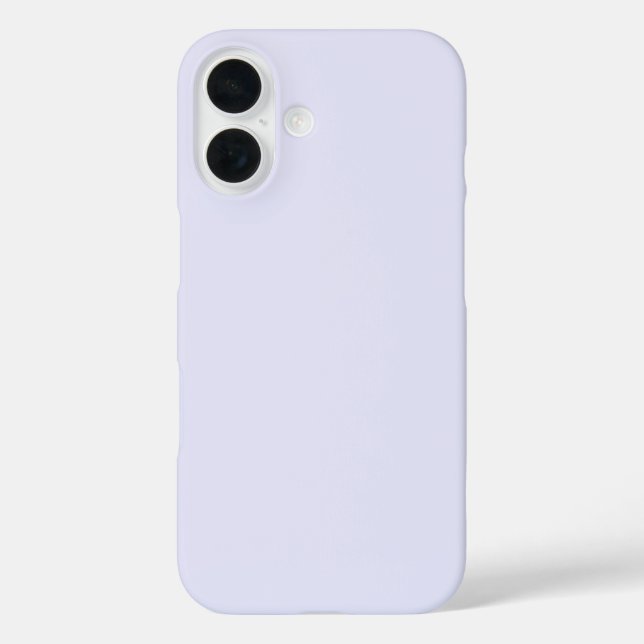 Lavendel iPhone 16 Hülle (Rückseite)
