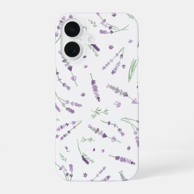 Lavendel-iPhone-Hülle  iPhone 16 Hülle (Rückseite)