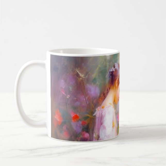 Lavendel Kaffeetasse (Links)
