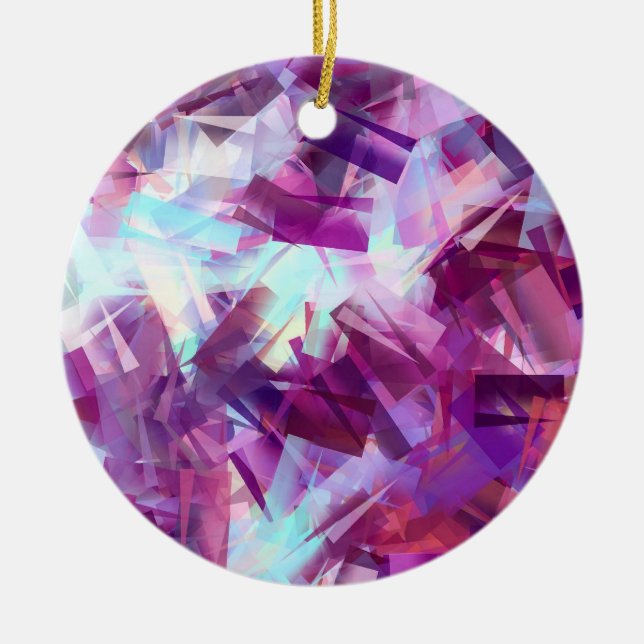 LAVENDEL KERAMIK ORNAMENT (Vorne)