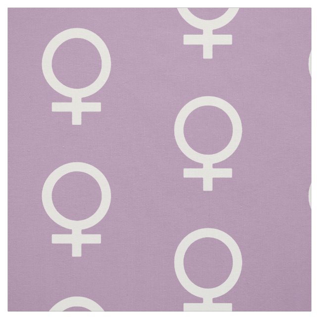 Lavendel-Kraut-Frau-Symbol Stoff (Muster)