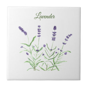 Lavendel-Kräuter-Grün Küchen-Grün Lila Fliese