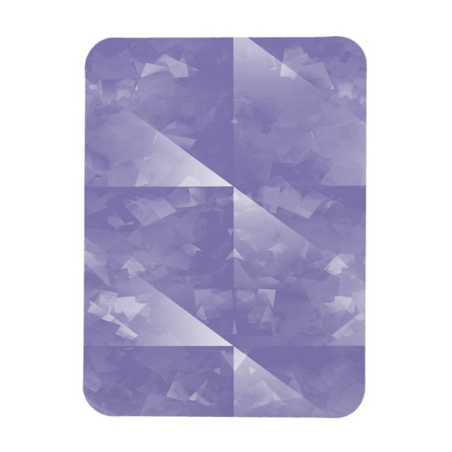 Lavendel Kristalle... Magnet (Vertikal)