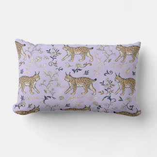 Lavendel-Lendenkissen im Chinoiserie-Design Lendenkissen
