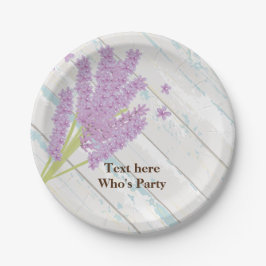 Lavendel, lila, Blume Pappteller