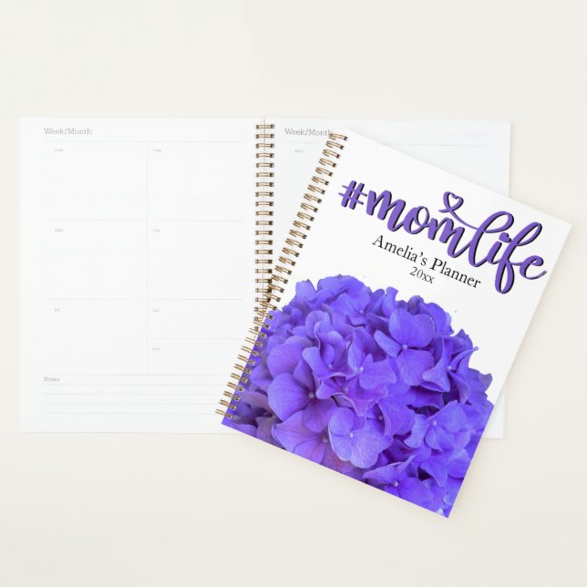 Lavendel lila Blumen Blütenblumen #momlife Planer (Anzeige)
