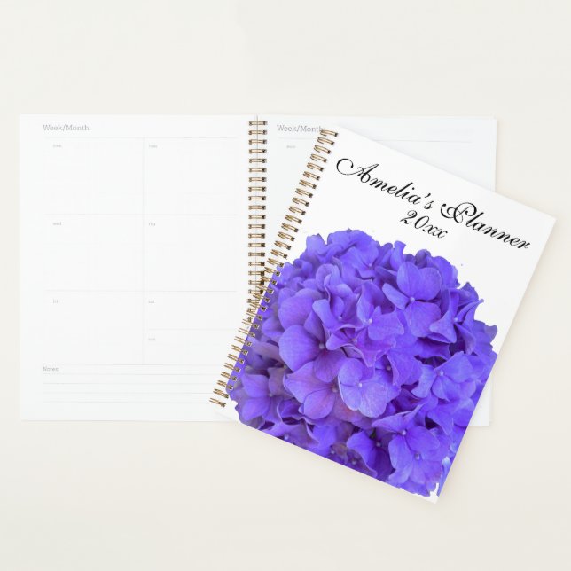 Lavendel lila Blütenblumen Planer (Anzeige)
