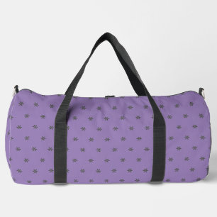 Lavendel-lila Gurt Duffle Bag