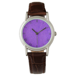 Lavendel Lila Mosaik, Ladys Wrist Watch Armbanduhr