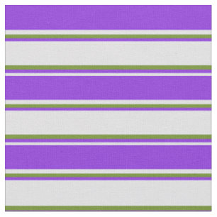 Lavendel, Lila und grün farbiges Muster Stoff