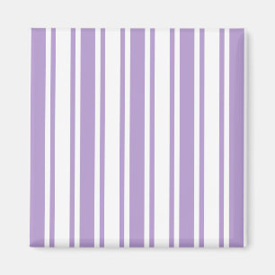 Lavendel lila und weiße Süßigkeiten Streifen Magnet