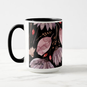 Lavendel-Lotus-Blumen-Tasse Tasse
