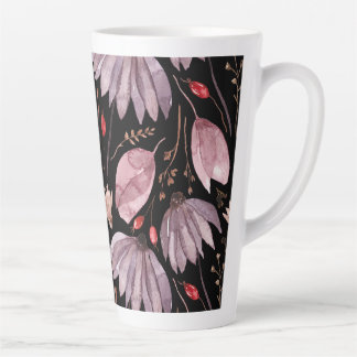 Lavendel-Lotus-Blüten-Latte-Mug Milchtasse