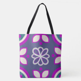 Lavendel-Lotus-Schleife Tasche
