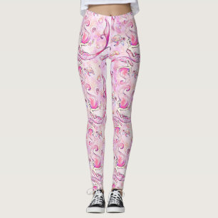 Lavendel-Meeresschildkröteozean der Meerjungfrau Leggings