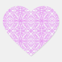 Lavendel-Minz-Mandala-Aufkleber