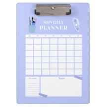 Lavendel-Monatsplaner-Layout-Kunst