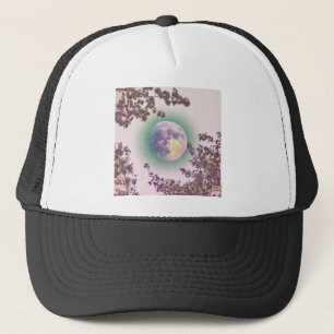 Lavendel Mond Truckerkappe