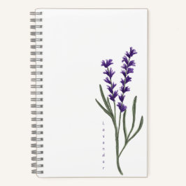 Lavendel Notizbuch