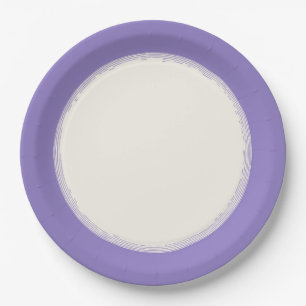 Lavendel Pappteller