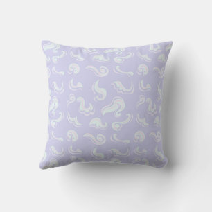 Lavendel-Pastell-Swirlabstract-Kissen Kissen