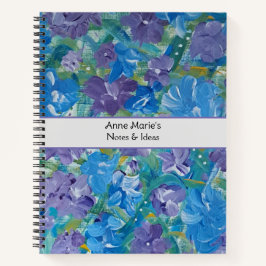 Lavendel Rose Personalisiert Notebook Notizbuch