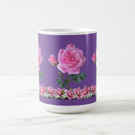 Lavendel Rose Sharon Coffee Tasse