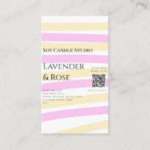 Lavendel Rose Soy Kerzen Business hinzufügen q r C