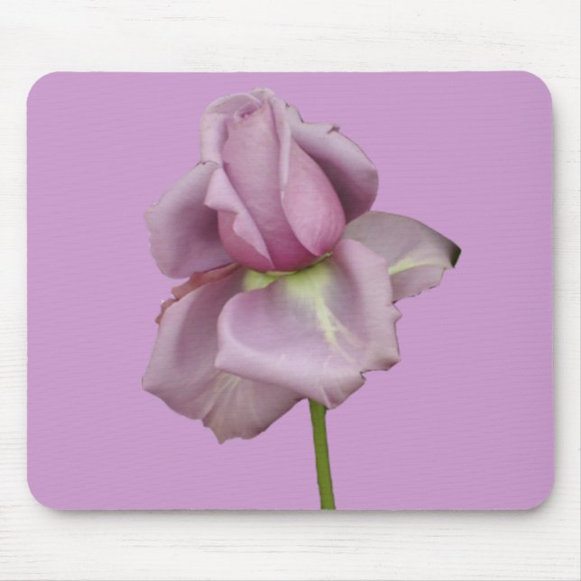 Lavendel-RosenMausunterlage Mousepad (Vorne)