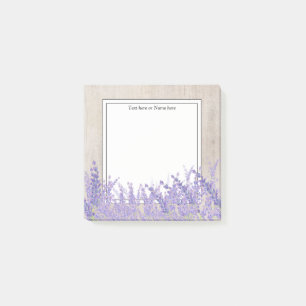 Lavendel, rustikal modern, trendig, floral , lila post-it klebezettel