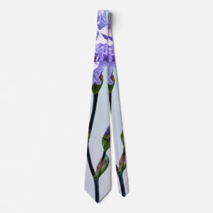 Lavendel-Schwertlilie und Knospen Krawatte