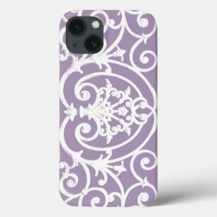 Lavendel Scrollwork Muster Case-Mate iPhone Fall Hülle