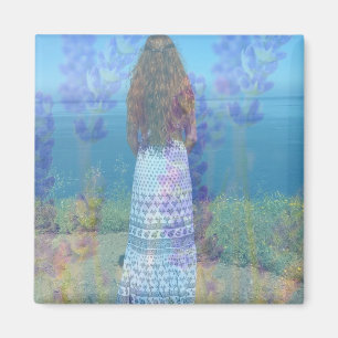 Lavendel Sea Magnet