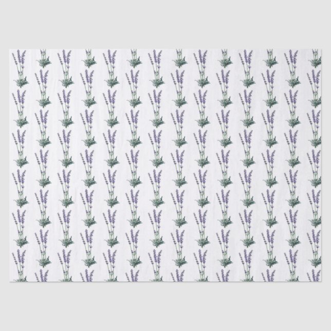 Lavendel Seidenpapier (Vorderseite)