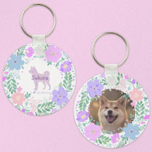 Lavendel-Shiba-Inu-Silhouette Benutzerdefinierter