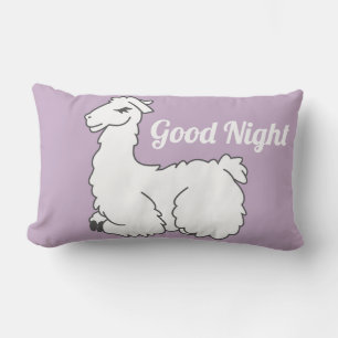 Lavendel Sleepy Llama Gute Nacht Lendenkissen