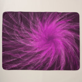 Lavendel Spiral3 - Sherpa Blanken Sherpadecke