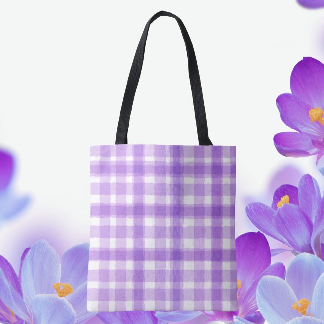 Lavendel Spring Kariert Tasche (Von Creator hochgeladen)