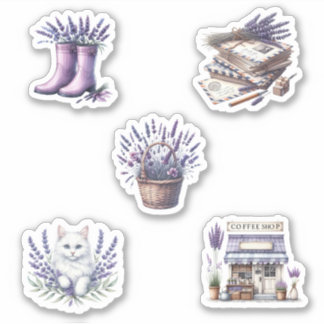 Lavendel Spring Sticker Sheet