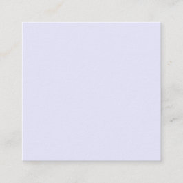 Lavendel Square Business Card Quadratische Visitenkarte
