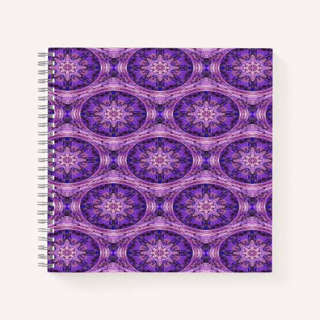 Lavendel Stars...... Notizbuch (Vorderseite)