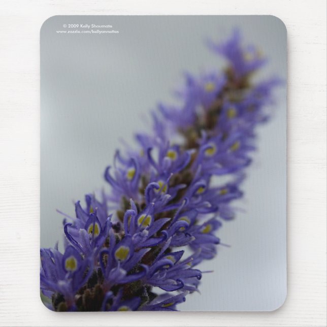 Lavendel-Sturm Mousepad (Vorne)