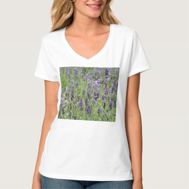 Lavendel T-Shirt (Vorderseite)