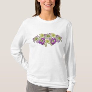 Lavendel-Taglilie-Collage T T-Shirt