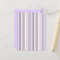 Lavendel-Töne weiche Elfenbein-Streifen